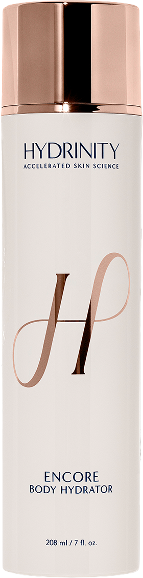 Hydrinity medical-grade skincare products available at Livia Med Spa